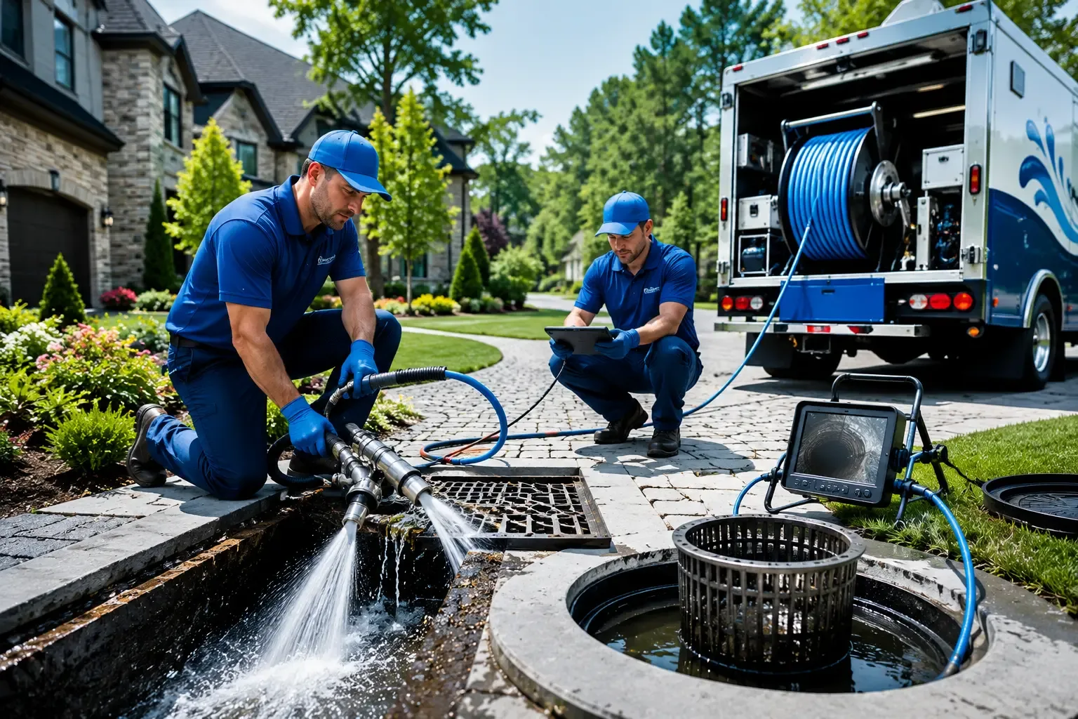 Local outdoor drain cleaning professionals in Saint James, LA